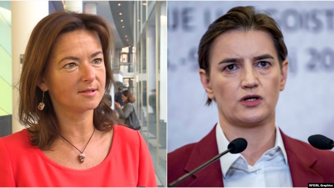Tanja Fajon i Ana Brnabić
