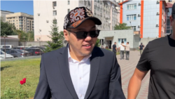 Темирлан Султанбеков Бишкектин Биринчи май райондук сотунда. 28-май, 2026-жыл.