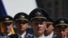 Прощання з загиблим пілотом F-16 Максимом Устименком у Михайлівському Золотоверхому соборі у Києві