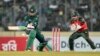 د پاکستان او بنګلادېش د کرکټ لوبغاړي د لوبې پرمهال. (انځور: ارشیف)