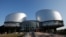 FRANCE -- The building of the European Court of Human Rights in Strasbourg, September 11, 2019.