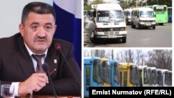 Бишкек шаарынын мэри Албек Ибраимов.
