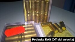 Патроны, якія спрабаваў увезьці ў Польшчу беларус