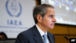 Directorul general al Agenției Nucleare a ONU, Rafael Grossi. 