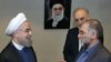 ირანის პრეზიდენტი ჰასან როჰანი (მარცხნივ) და მოჰსენ ფახრიზადე.