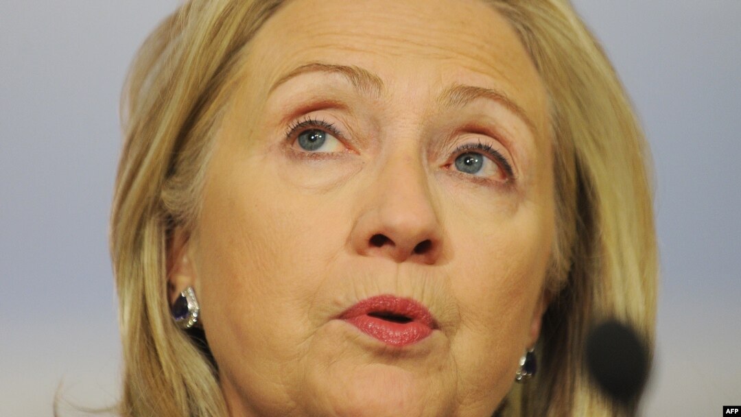 U.S. Secretary of State Hillary Clinton (file photo)
