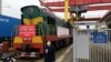 Контейнерний експортний потяг Україна-Китай проходить транзитом через території Росії та Казахстану, і долає близько 10 000 кілометрів