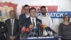 Branko Blanuša, predsjednik Srpske demokratske stranke (SDS) se obraća u izbornoj noći, Banjaluka, 4. oktobar 2026. godine
