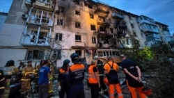 A building at 12 Geroev Podvodnikov Street in Sevastopol was damaged by a UAV, August 2026.
