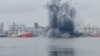 O dronă marină s-a autodistrus în cel mai mare port al României, Constanța. Autoritățile au evacuat câteva plaje de pe Litoral, căci ar mai putea fi drone în derivă.