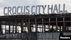 The aftermath of the deadly attack on the concert venue outside Moscow