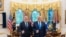 Трамп с президентом Польши Навроцким