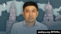 Бішкектегі Crossroads Central Asia тәуелсіз зерттеу институтының негізін қалаушысы әрі атқарушы директоры Шайырбек Жораев (коллаж)