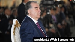 Эмомали Рахмон, президент Таджикистана