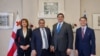 აშშ-ში საქართველოს საელჩოში გამართული შეხვედრის მონაწილეები