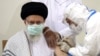 تصویری از تزریق «واکسن ایرانی» به رهبر جمهوری اسلامی در تابستان ۱۴۰۰
