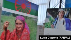 Imagini de la expoziție despre Holocaust și Romi în Transnistria antonesciană