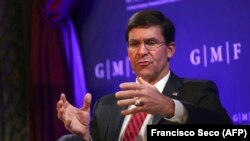 U.S. Defense Secretary Mark Esper (file photo)