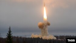 Several missiles were fired as part of the tests, including a Topol ICBM. (file photo)