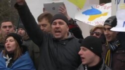 В Симферополе потребовали освободить активистов Евромайдана