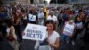 Protest la Roma împotriva extinderii utilizării certificatului Covid, așa-numitul „pașaport verde”, Italia, iulie 2021