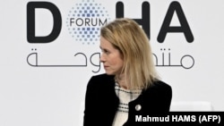 Visoka predstavnica Evropske unije za spoljnu politiku i bezbednost Kaja Kalas, 6. decembar 2025. 