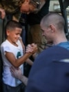 Син і батько. Зустріч після звільнення із російського полону, 14 серпня 2025 року