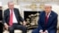 Президент США Дональд Трамп зустрічається з президентом Туреччини Реджепом Тайїпом Ердоганом в Овальному кабінеті Білого дому у Вашингтоні, округ Колумбія, 25 вересня 2025 року