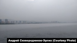 Задымление в Красноярске, август 2021 года