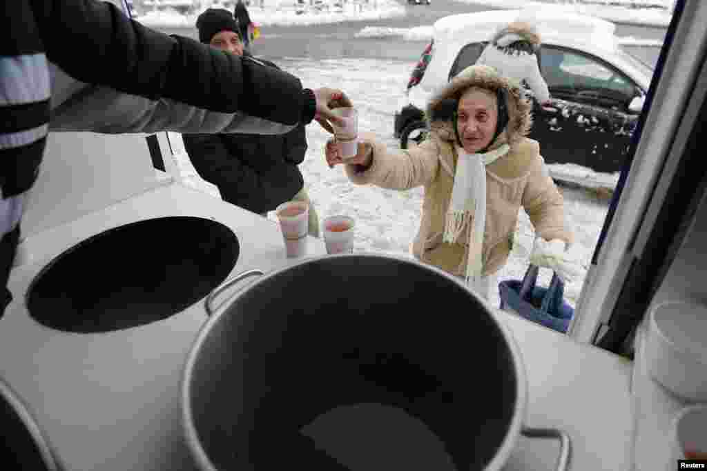 Bukurešt, 27. januar 2014. Foto: REUTERS / Bogdan Cristel 