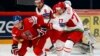 The Belarusian hockey team, seen here at a 2013 IIHF ice hockey world championship match in Sweden in May.