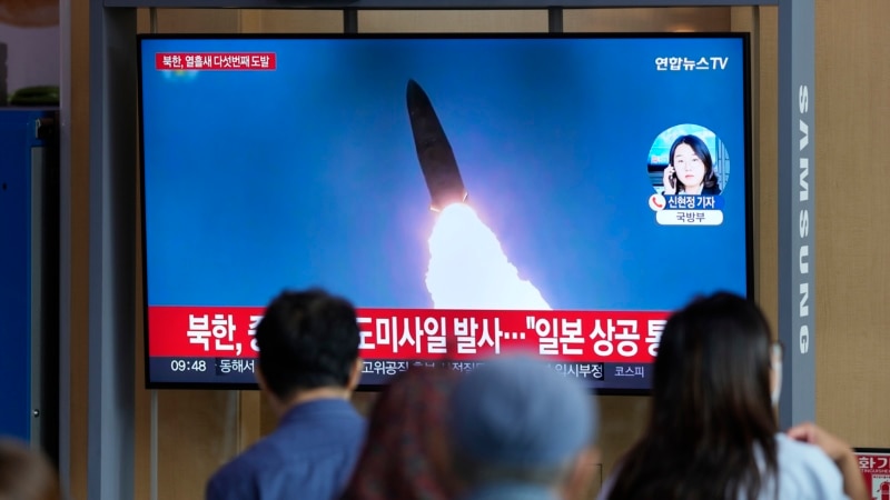 Седмо лансирање на ракети од Северна Кореја за две недели