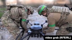 Запуск дрона в районі Покровська, фото ілюстративне