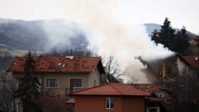 Подземен газопровод се взриви в град Банкя в петък сутринта