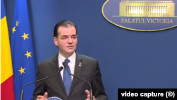 Premierul Ludovic Orban