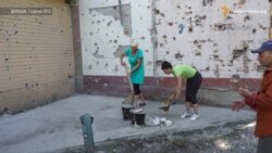 Мікрорайон Жовтневий у Донецьку постійно під обстрілами