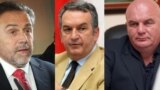 Gradonačelnici Zagreba, Podgorice i Jagodine, Milan Bandić, Miomir Mugoša i Dragan Marković Palma