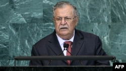 Iraqi President Jalal Talabani