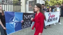 «ПТН ПНХ» в акції проти «Безсмертного полку» у Грузії – відео