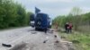 За даними обласної адміністрації, автобус, по якому вдарили росіяни, прямував у бік Сум