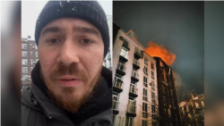 Фронтовий кореспондент Радіо Свобода виніс на руках 4-річну дівчинку з палаючої квартири після влучання російського дрону