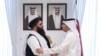 امیر خان متقی وزیر خارجه طالبان در دیدار با محمد بن عبدالرحمن آل ثانی صدراعظم و وزیر خارجه قطر، عکس از آرشیف
