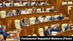 Заседание парламента Молдовы