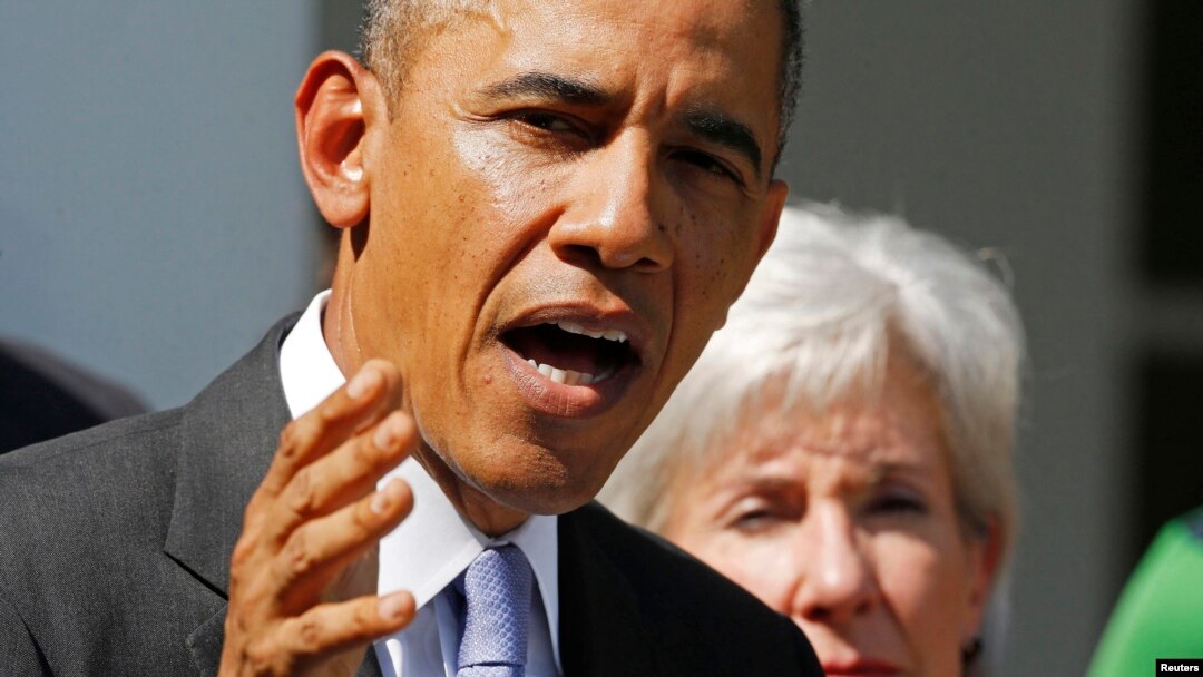 U.S. President Barack Obama has refused to negotiate with Republicans over Obamacare.