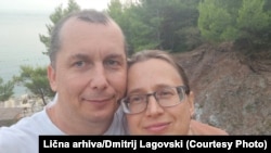 Dmitrij Lagovski sa suprugom (ustupljenja fotografija/lična arhiva)