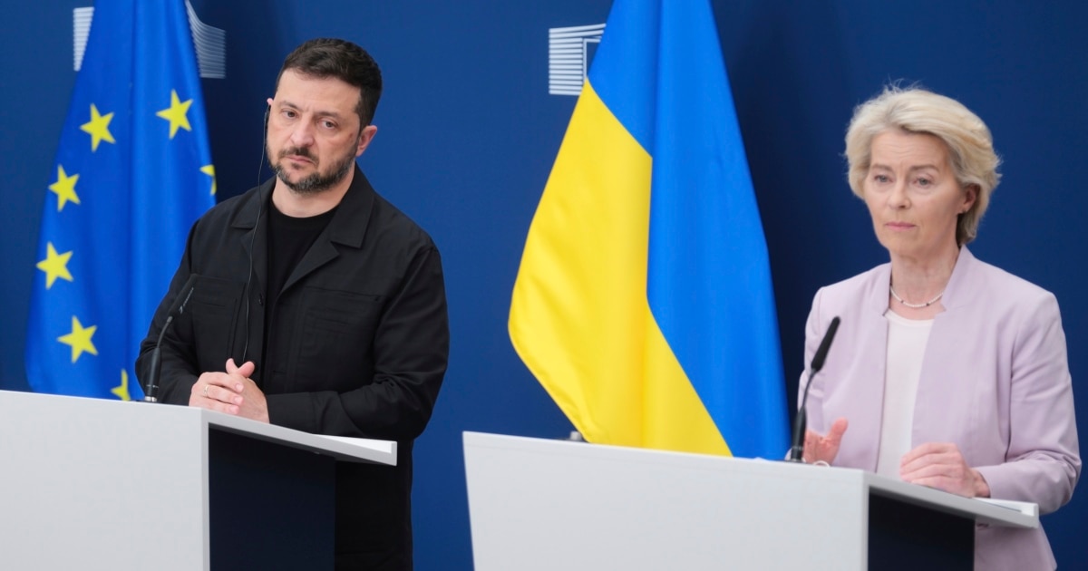 Фон дер Ляєн обговорила з Трампом напад росії на Україну