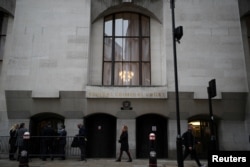The Old Bailey central criminal court in London (file photo)
