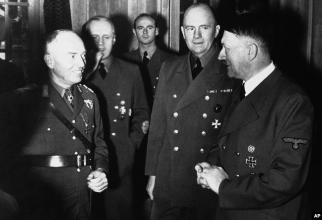 Ion Antonescu și Adolf Hitler