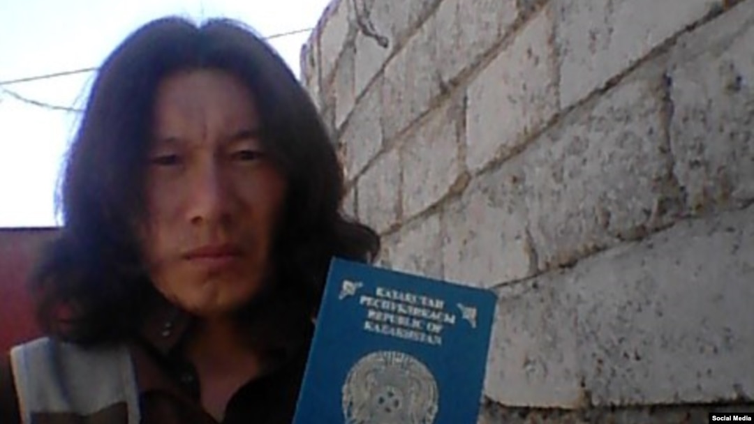 An image from the social-media account of an Islamic State militant called Artyom shows him holding an apparent Kazakh passport.