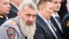 Выступивший с угрозами в адрес жителей Чечни командир спецполка полиции МВД по республике Замид Чалаев. Архивная фотография